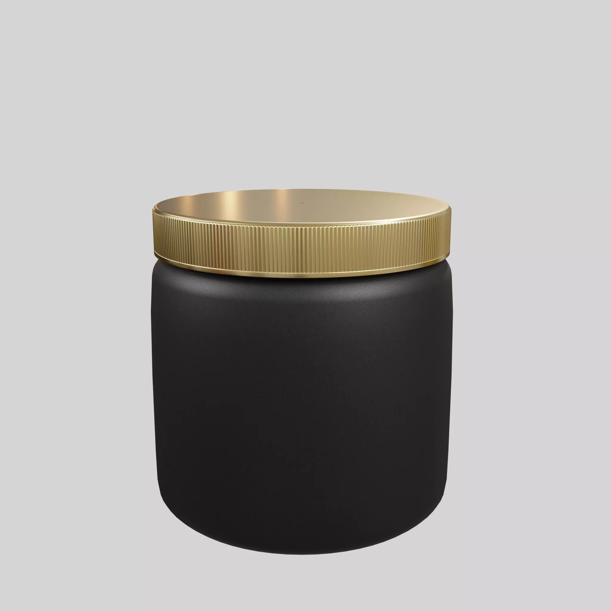 Tabletbox 3 jar Low-poly 3D model_0