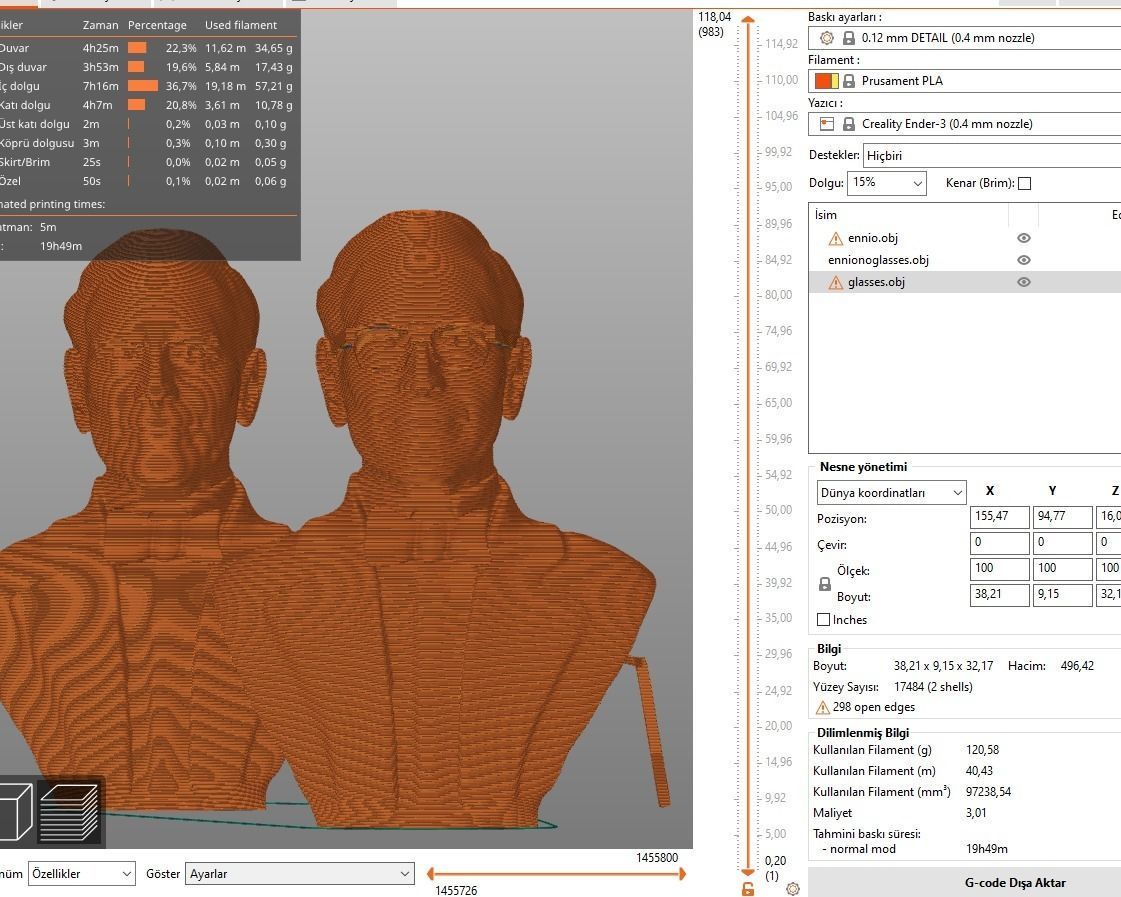 Ennio Morricone 3D print model_16
