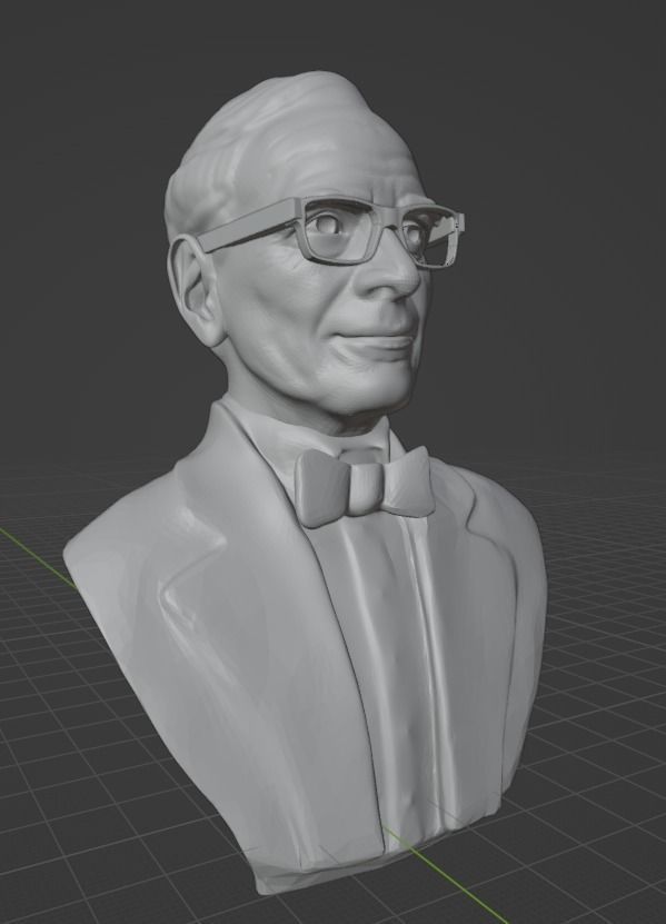 Ennio Morricone 3D print model_12