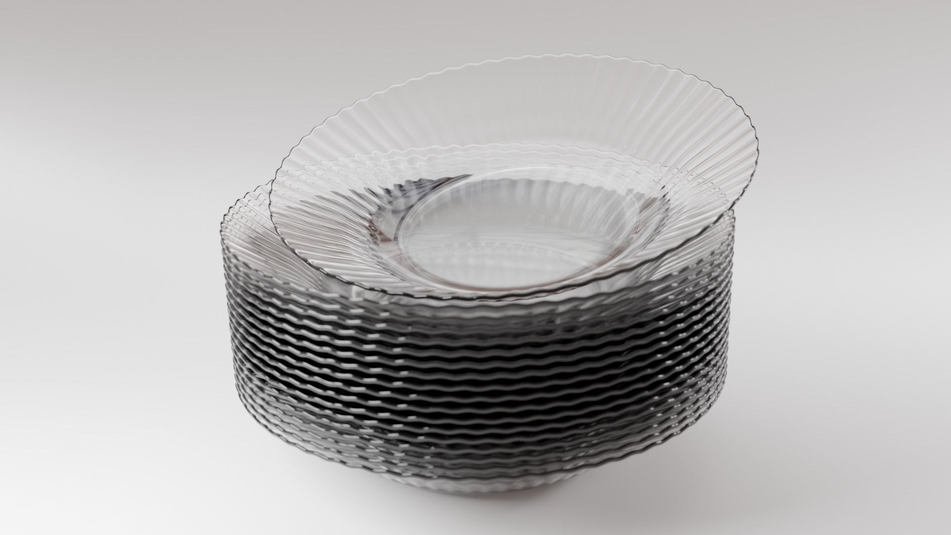 Glass Plates Collection 3D model_12