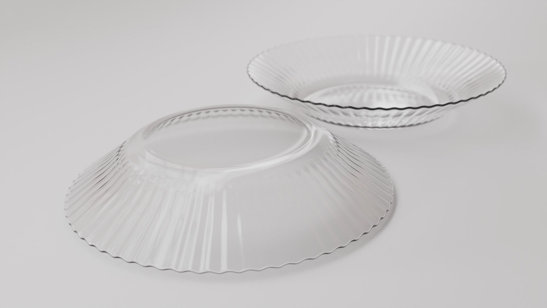 Glass Plates Collection 3D model_11