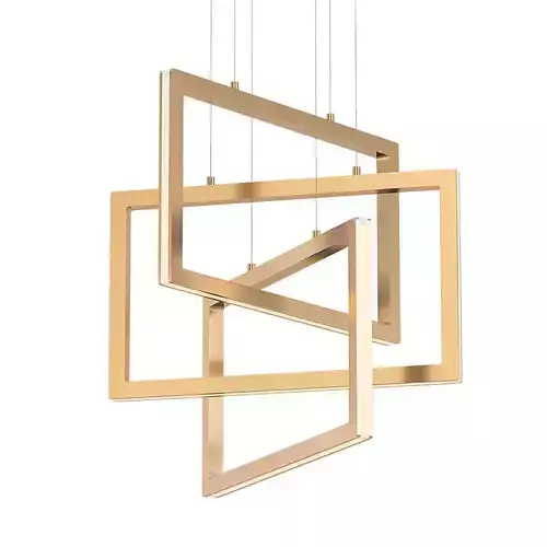 Cole 24 Wide Gold 3Light LED Pendant Light