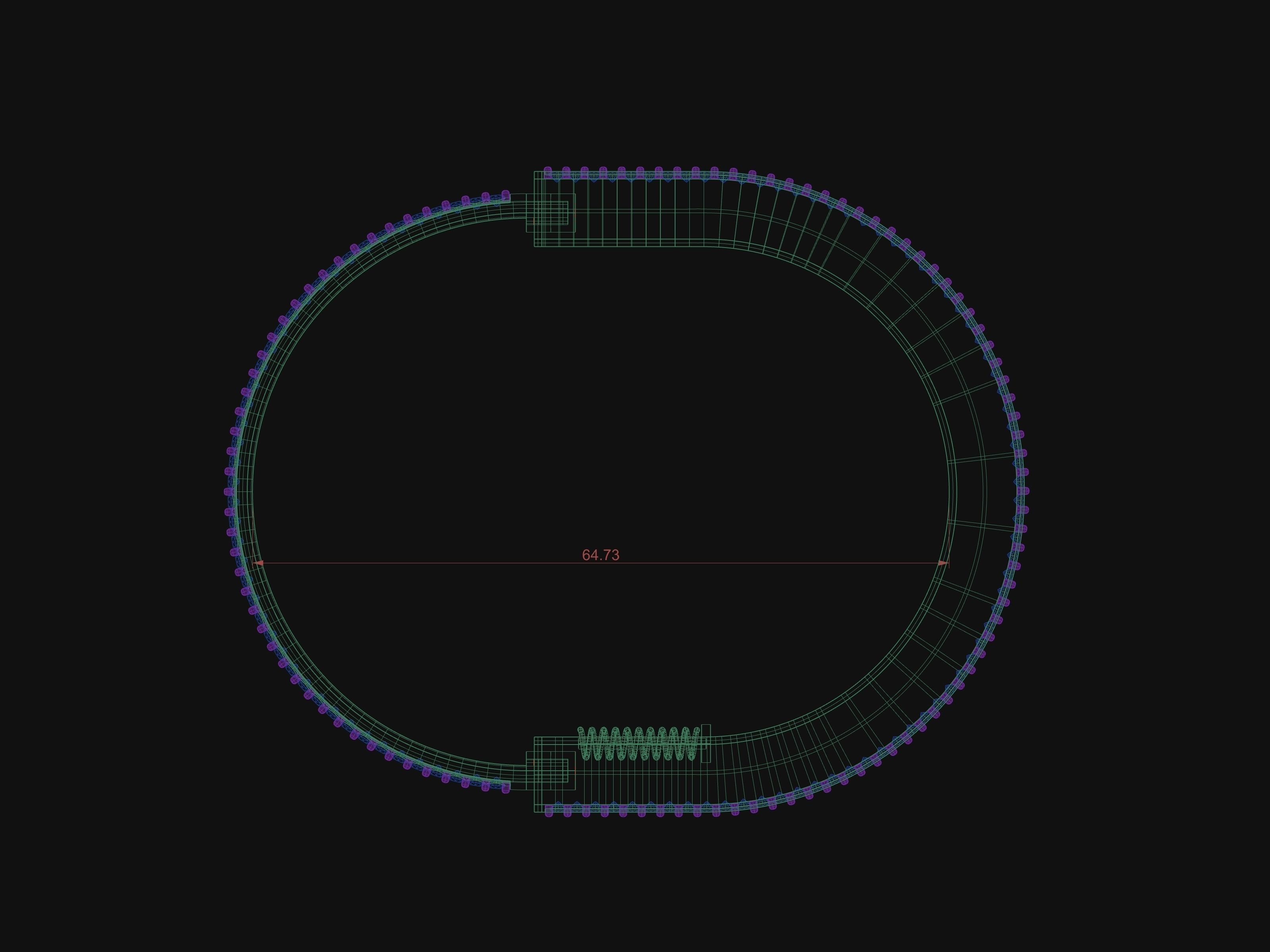 BRACELET TIFFANY LOCK 3D print model_4