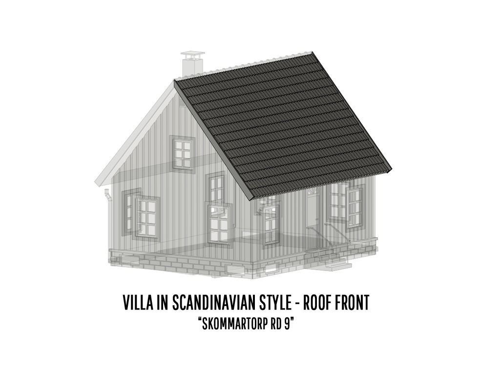 BUILD-0046 Villa Skommartorp 6 variants H0-scale 3D print model_14