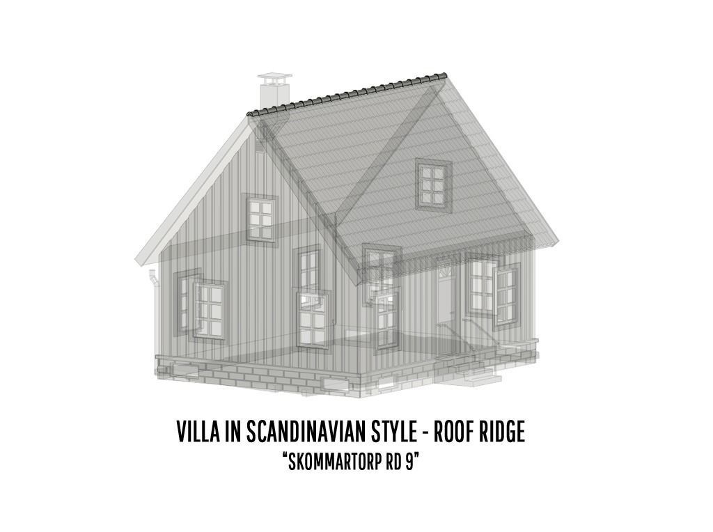 BUILD-0046 Villa Skommartorp 6 variants H0-scale 3D print model_15