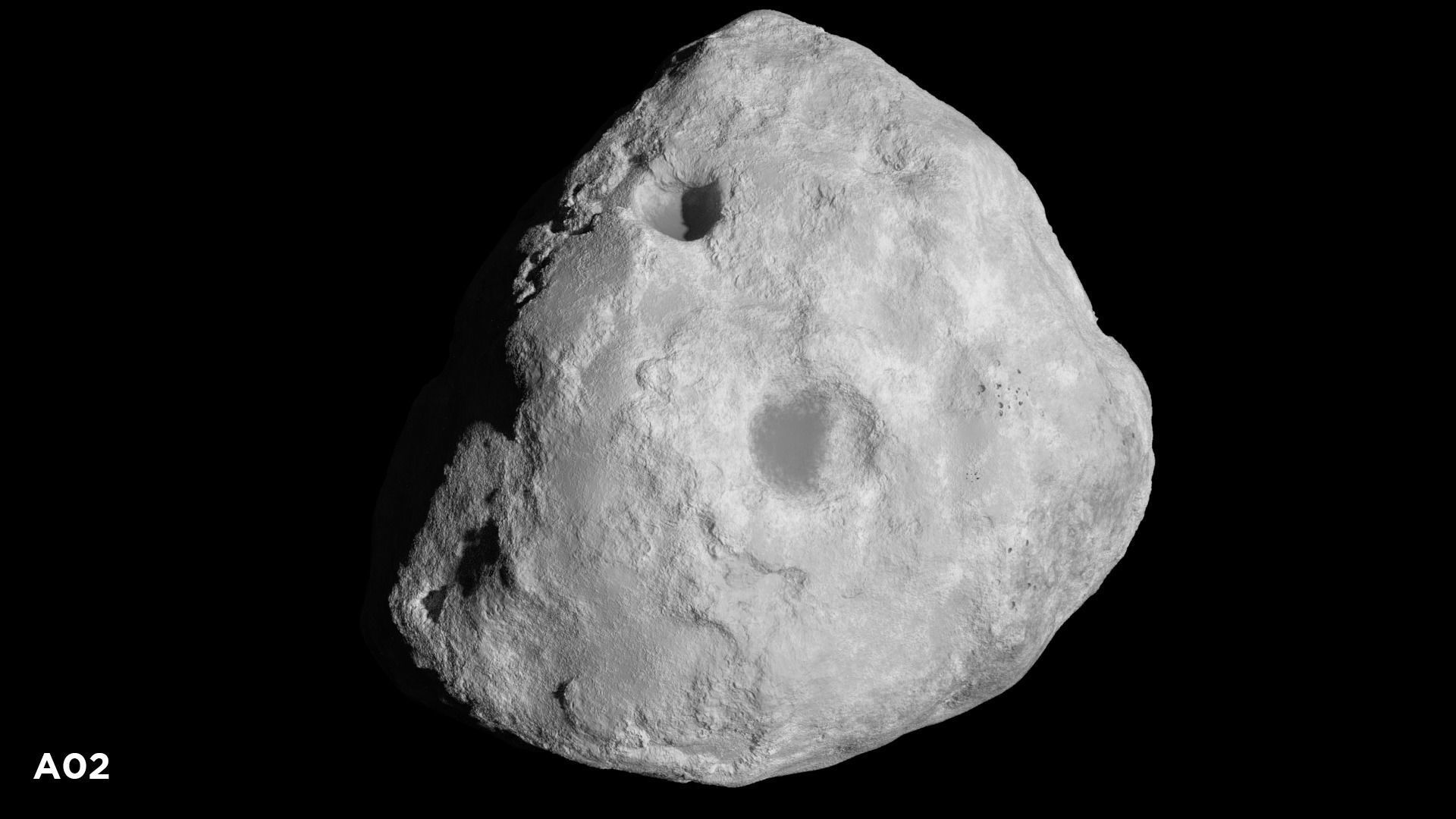 3 Asteroids Pack 3D model_6