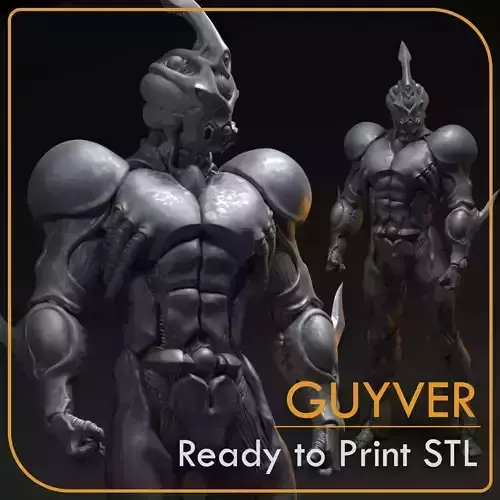 Guyver 3D Ready to print 3D print model