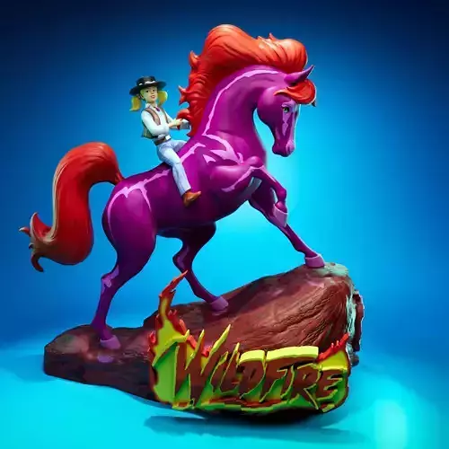 WildFire  - horse statue