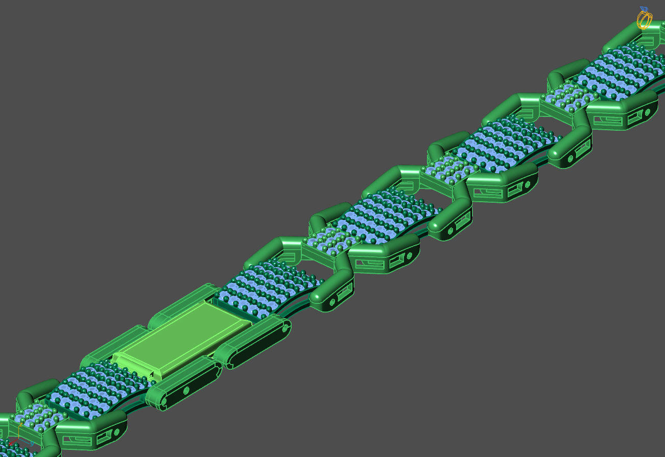 Womens Bracelets Gents Bracelets Mens Bracelets Bangles 3DM 3D print model_4