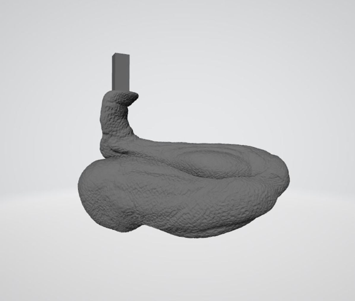 Symbiote Spiderman Statue 3D Model Ready to Print STL 3D print model_6