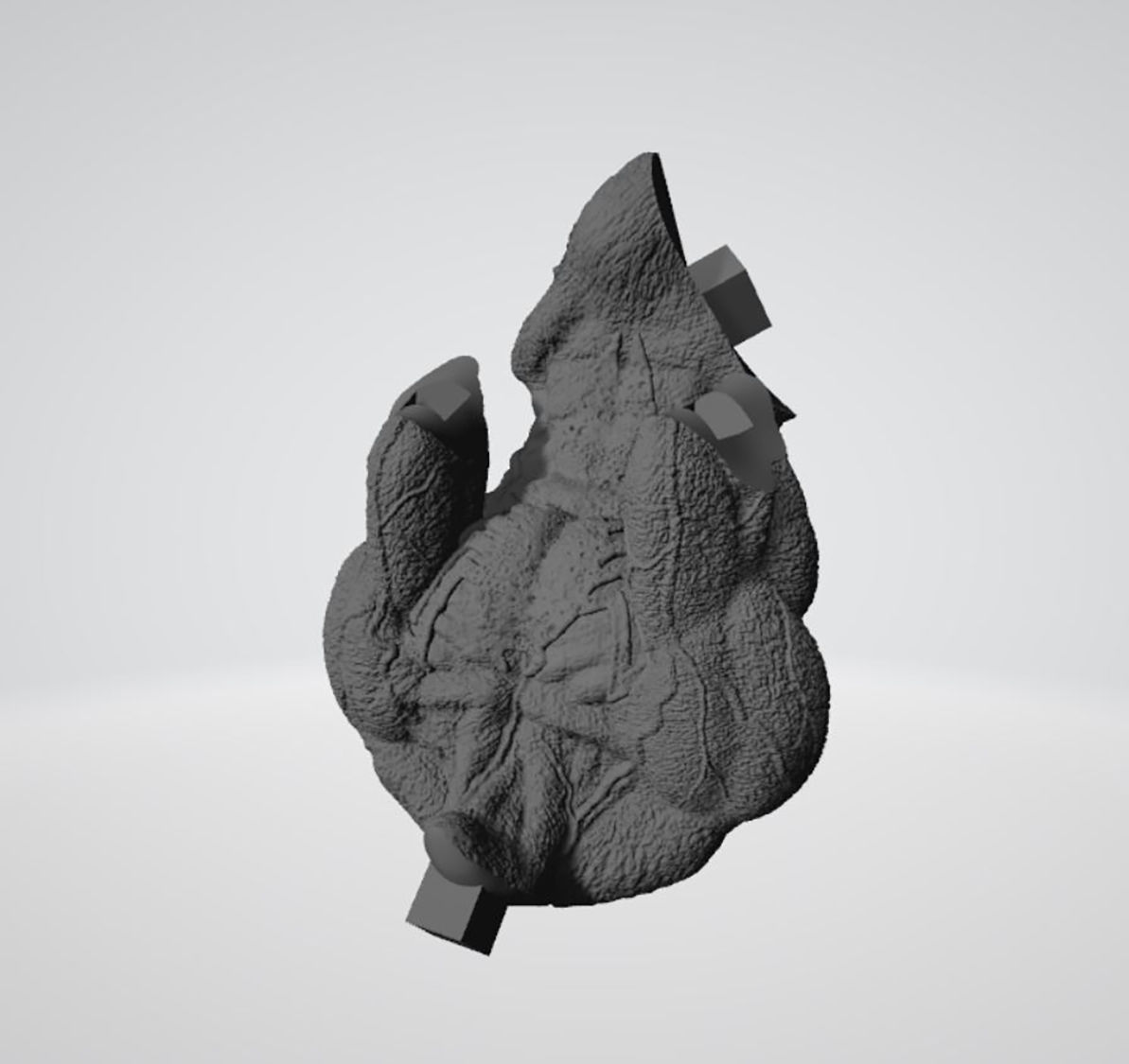 Symbiote Spiderman Statue 3D Model Ready to Print STL 3D print model_8