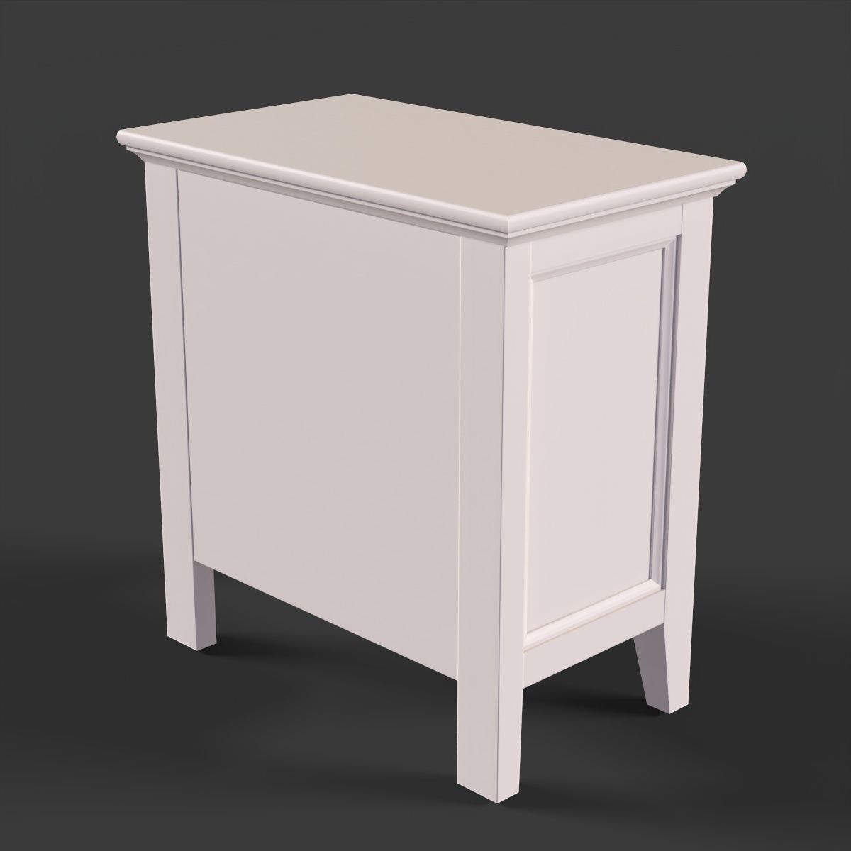 NightStand Low-poly 3D model_4