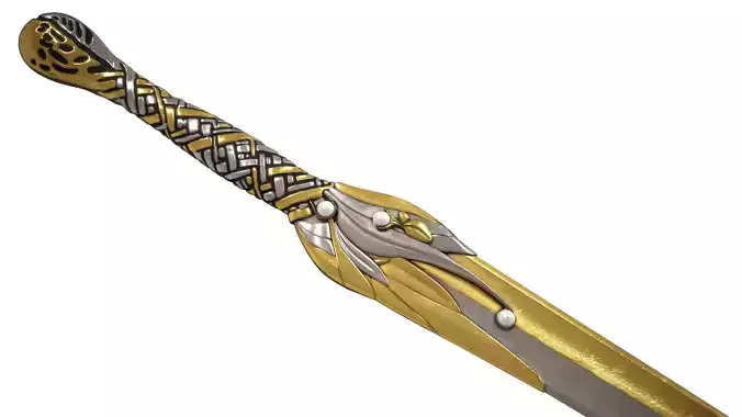 3D Printable Galadriel Dagger - Rings of Power