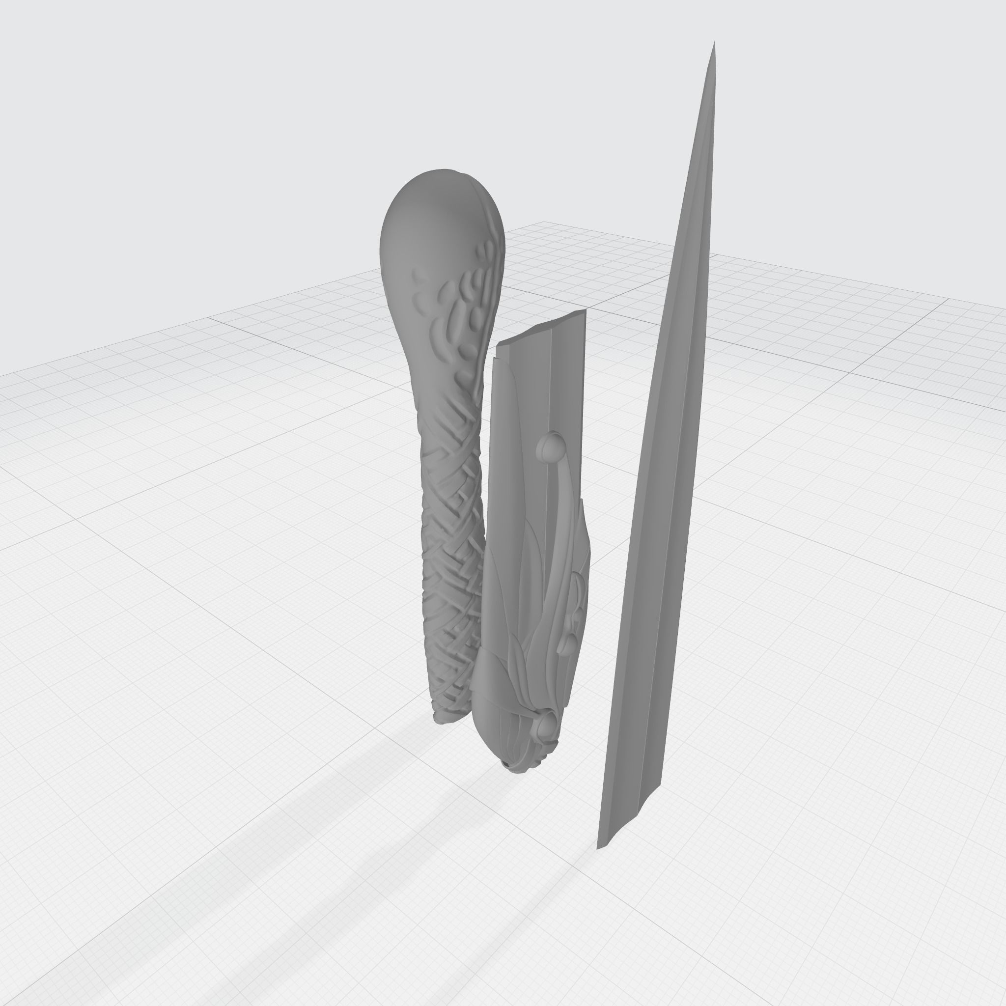 3D Printable Galadriel Dagger - Rings of Power 3D model 3D printable ...