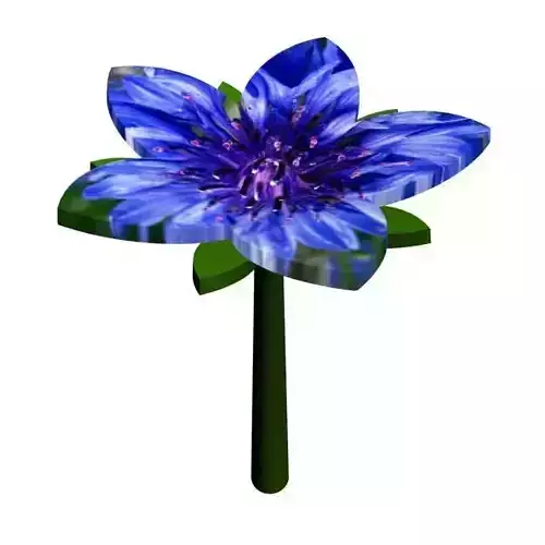 Flower Fabrication 3D print model
