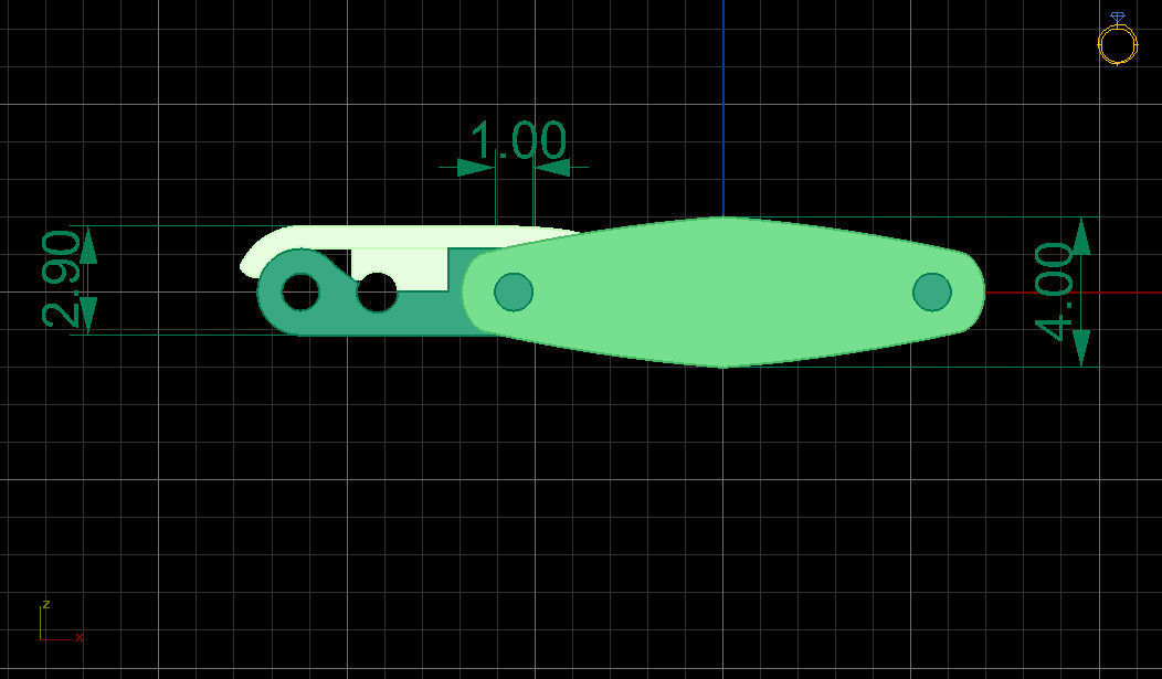 watch and bracelet clasp 3D print model_3