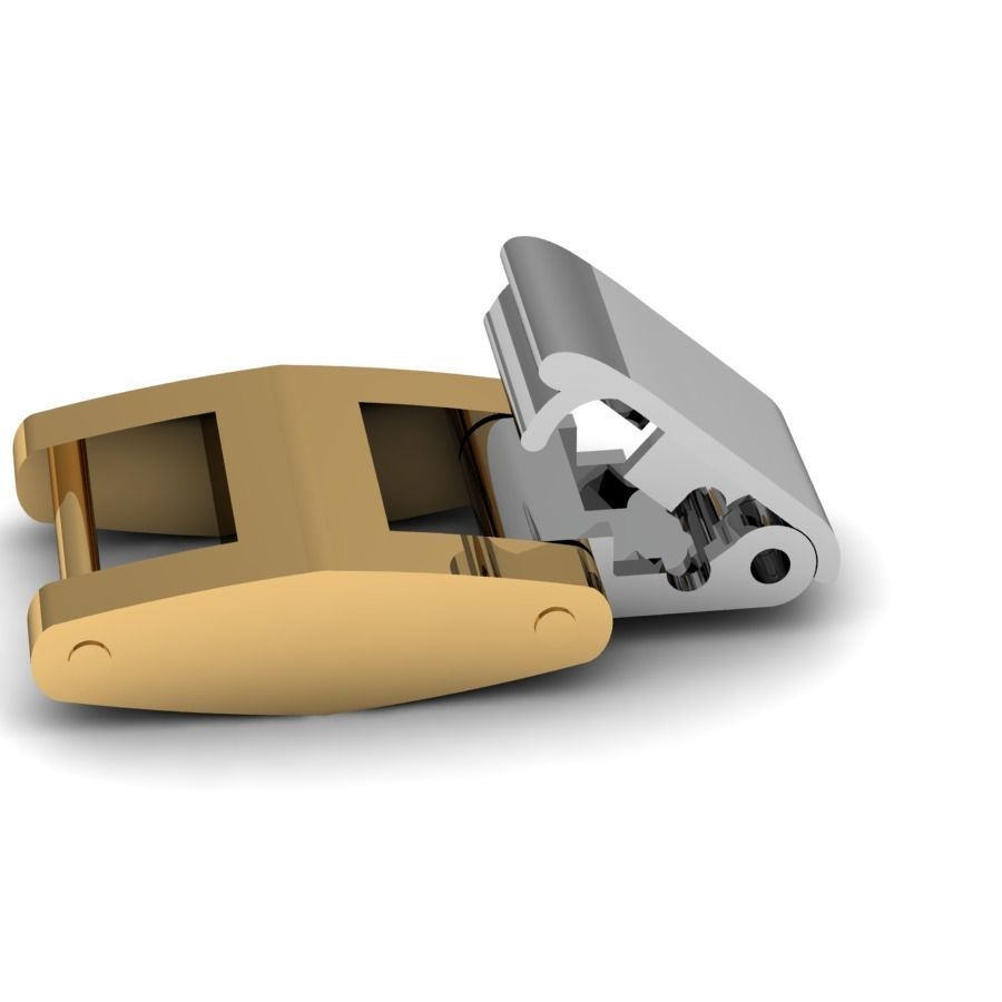 watch and bracelet clasp 3D print model_1