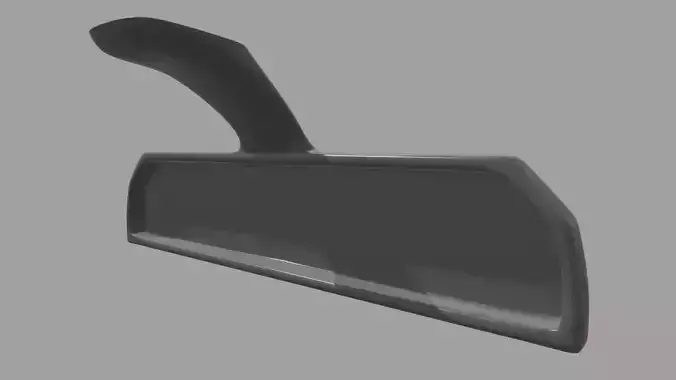 Rearview Mirror Low-poly 3D model