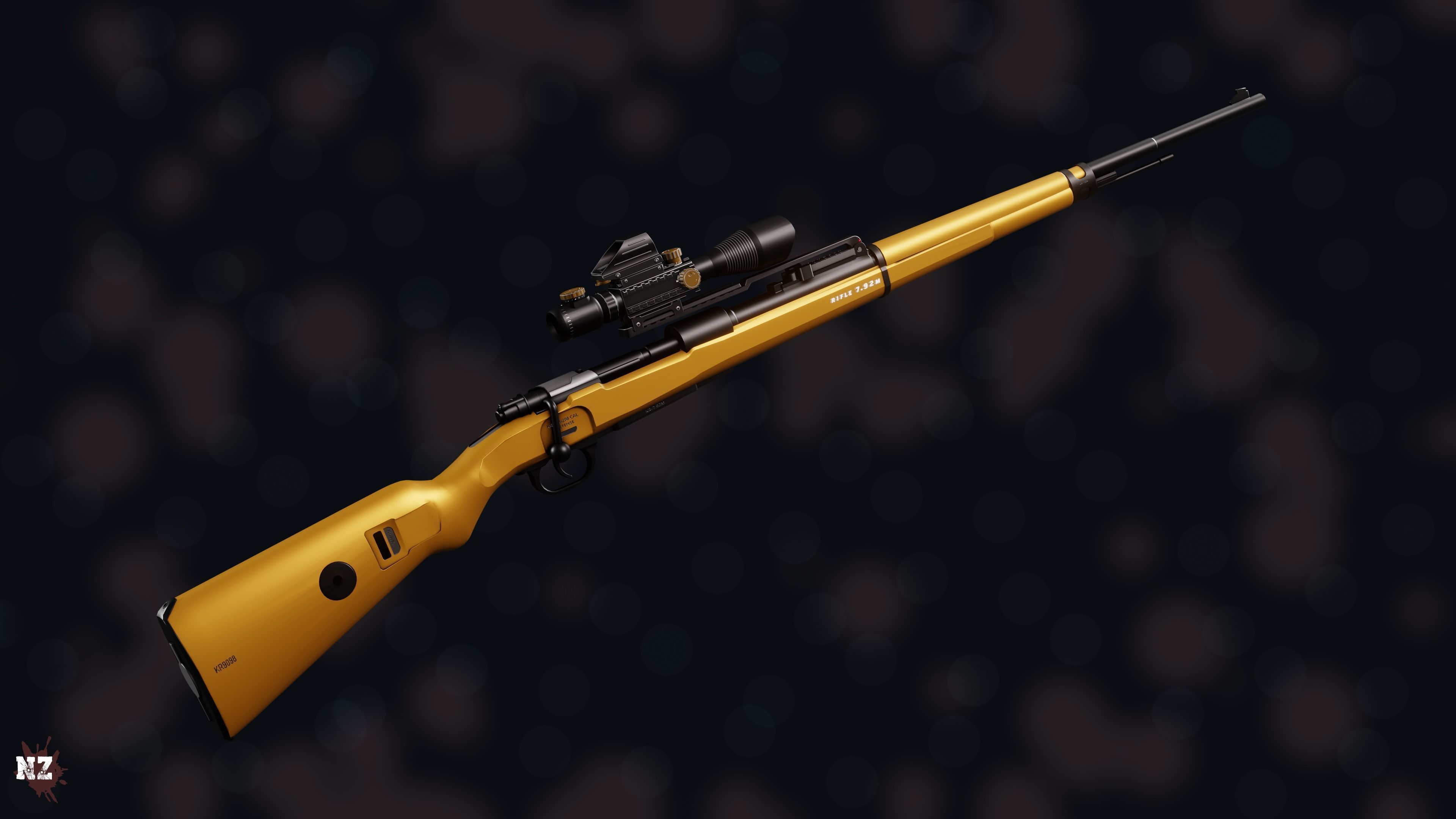 NZ Weapons Pack Vol01 Low-poly 3D model_44