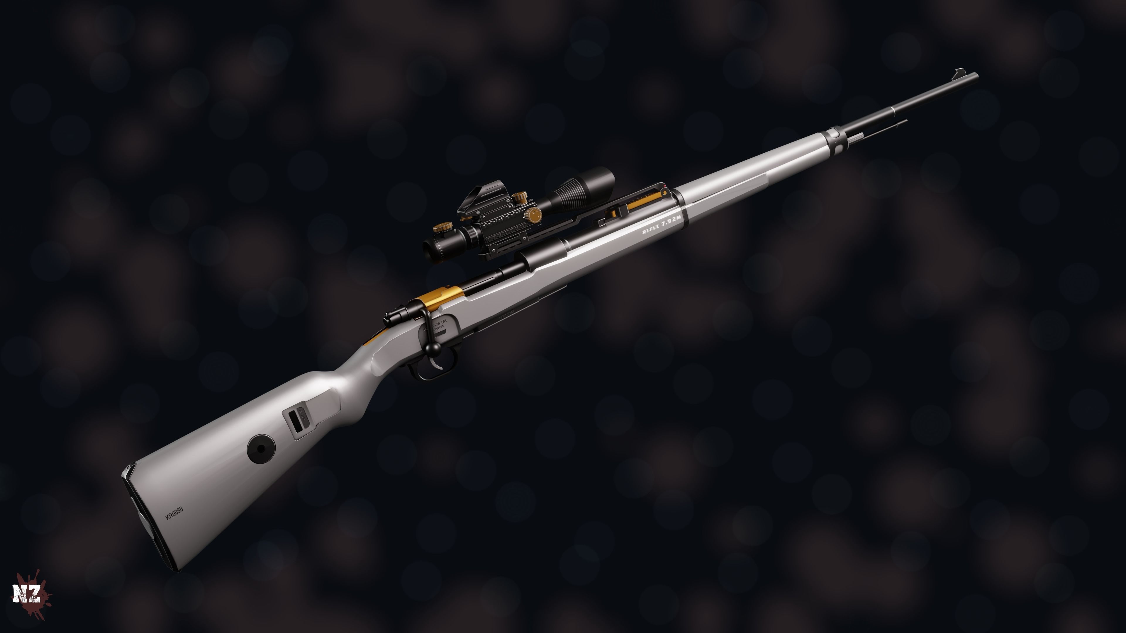 NZ Weapons Pack Vol01 Low-poly 3D model_42