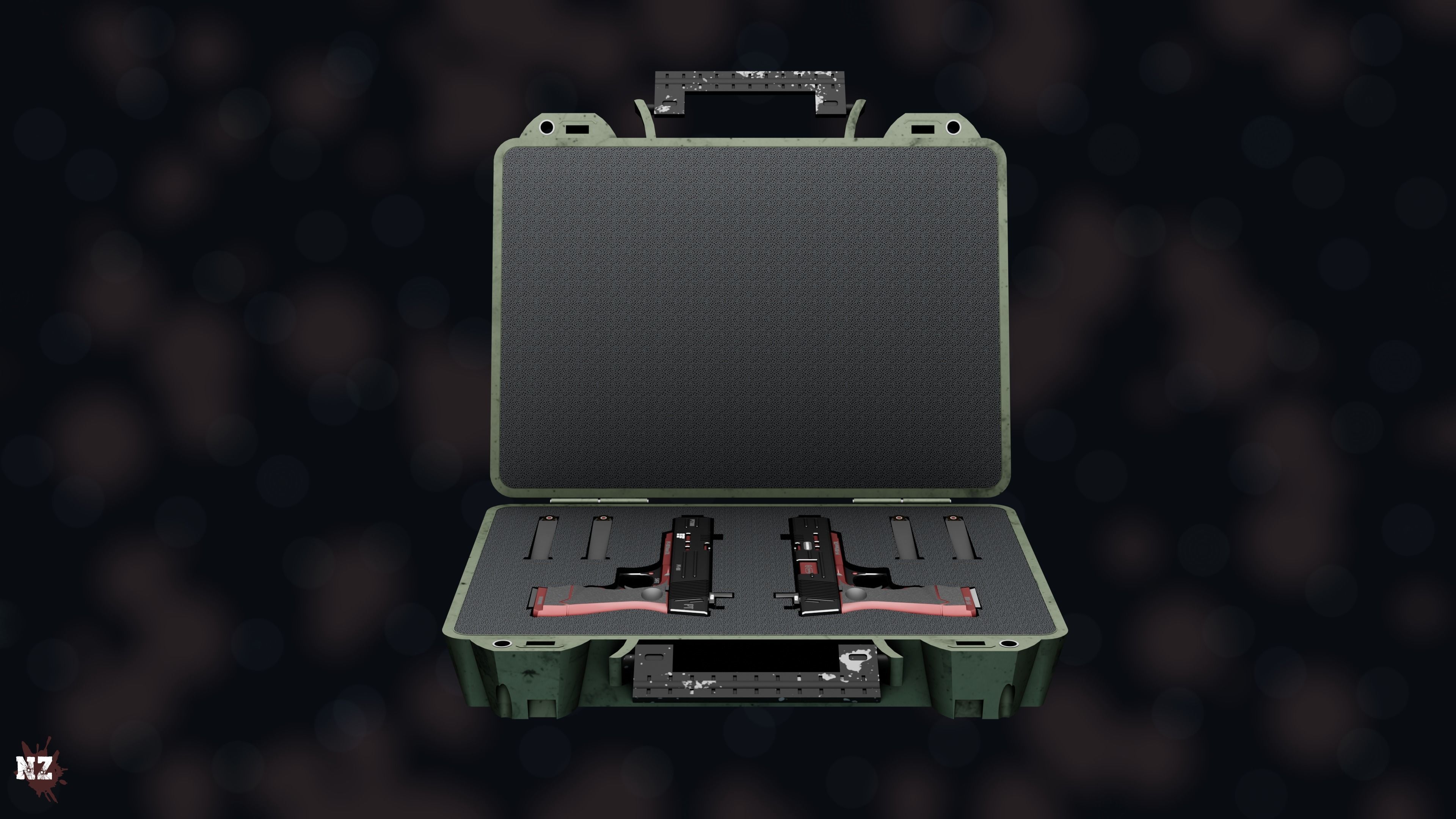 NZ Weapons Pack Vol01 Low-poly 3D model_7