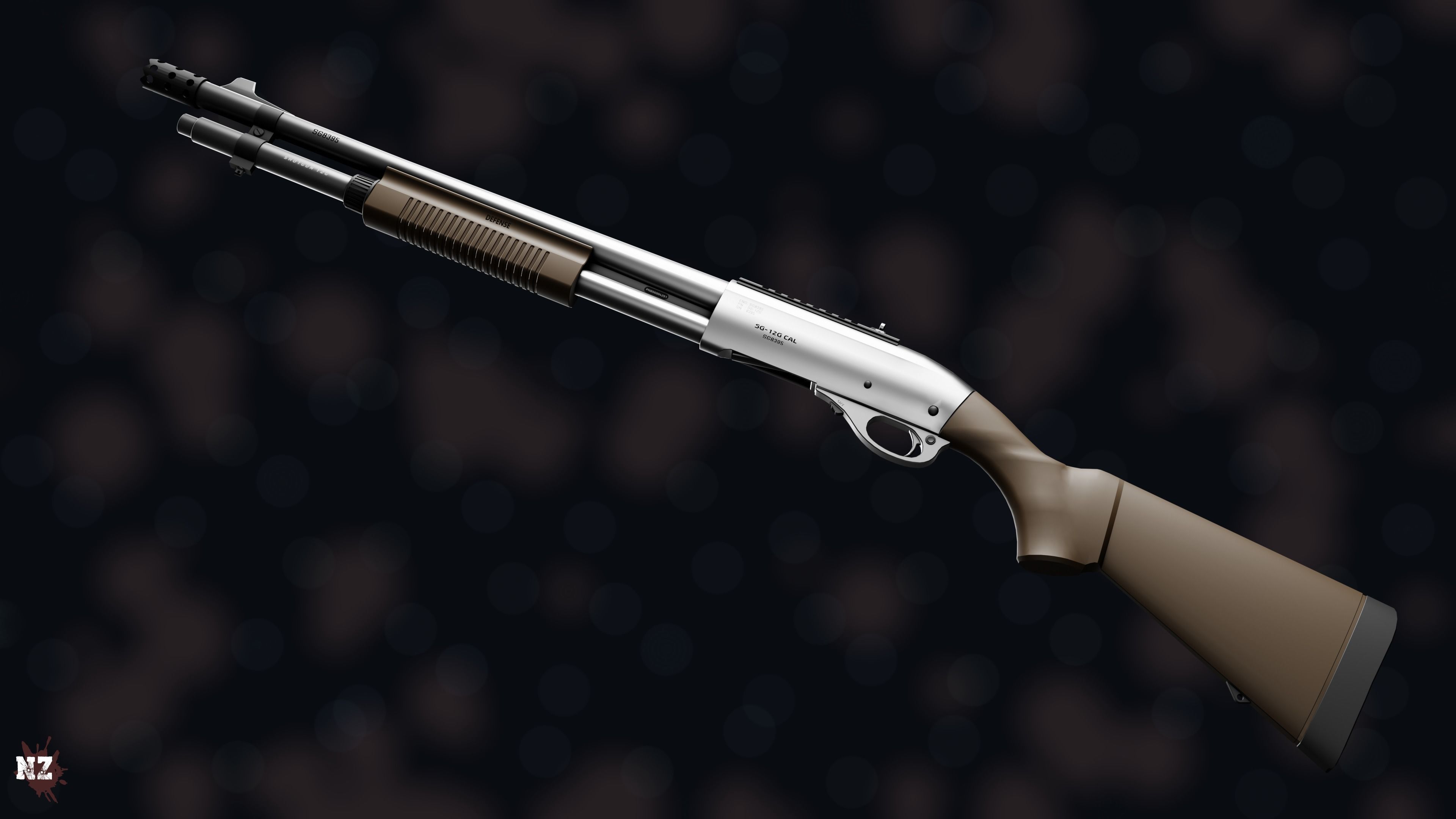 NZ Weapons Pack Vol01 Low-poly 3D model_5