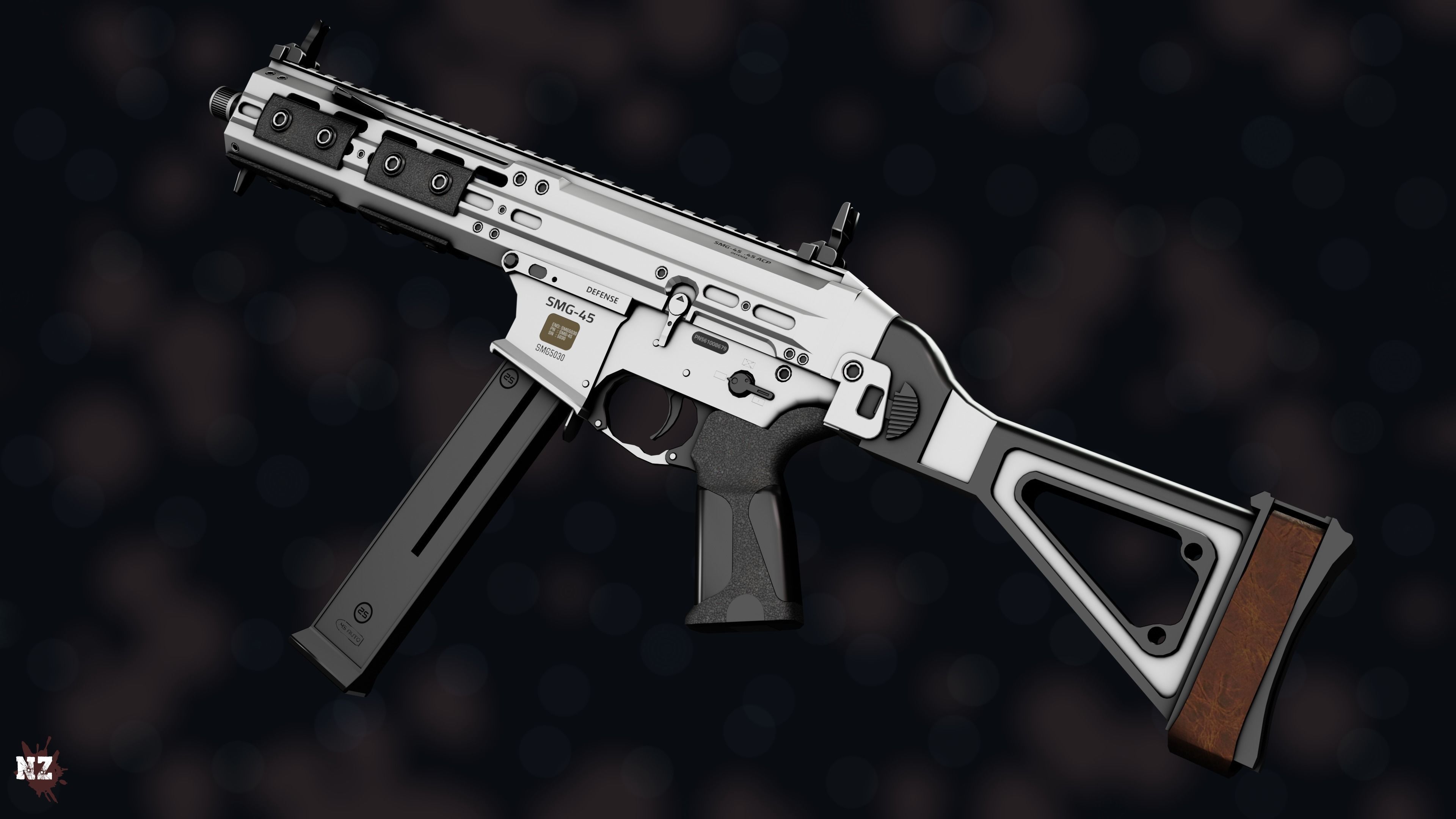 NZ Weapons Pack Vol01 Low-poly 3D model_30