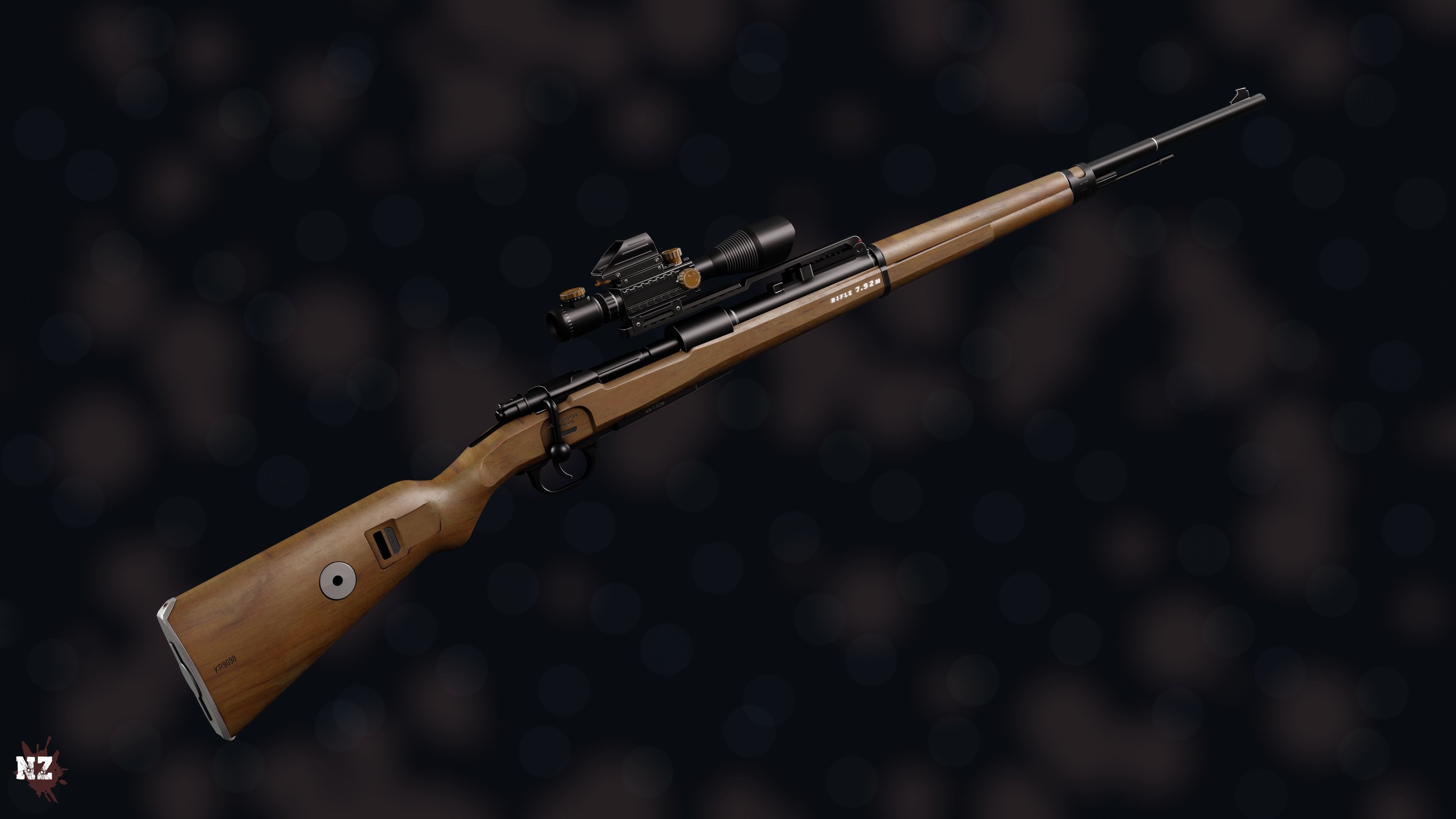 NZ Weapons Pack Vol01 Low-poly 3D model_6