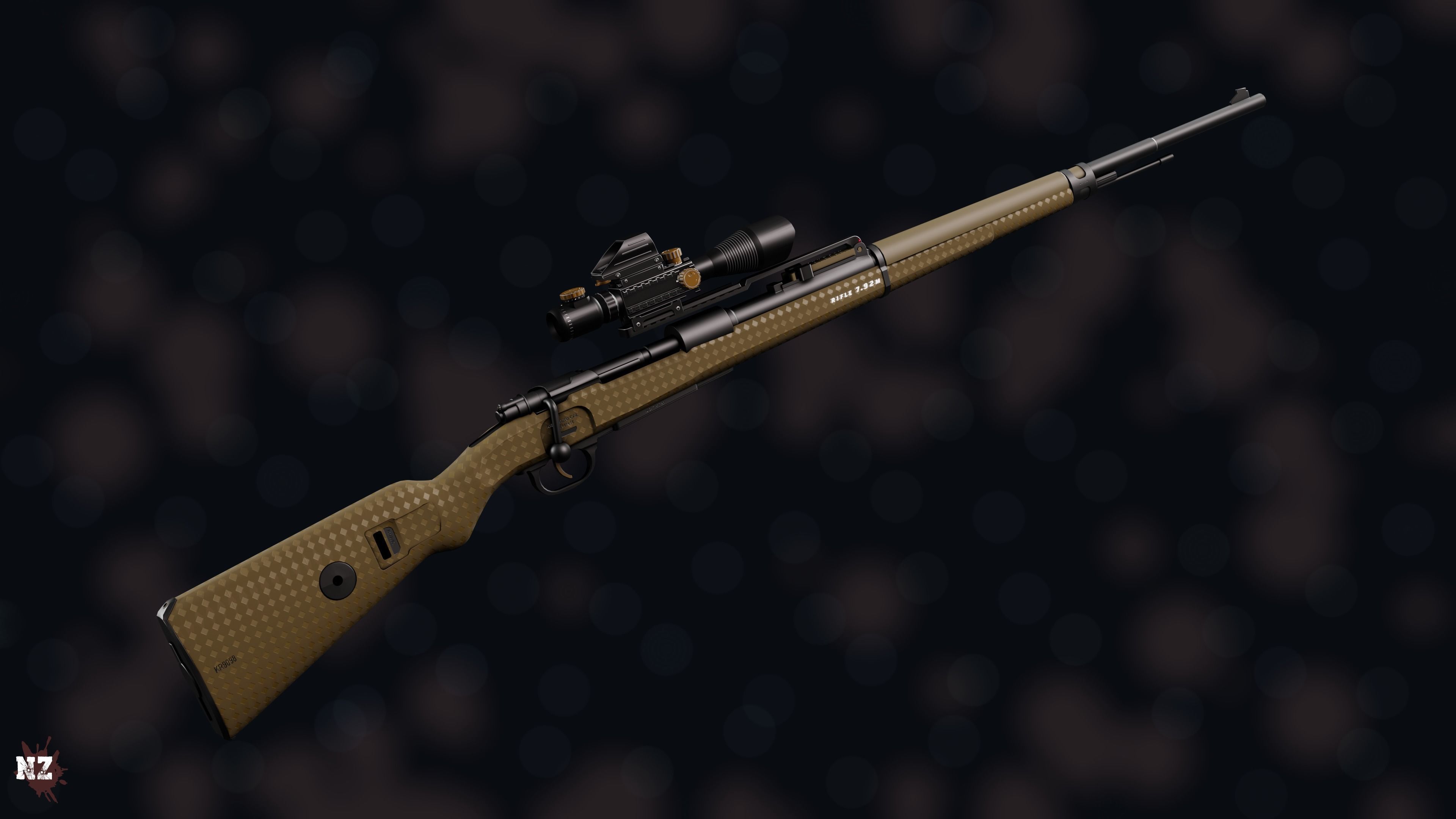 NZ Weapons Pack Vol01 Low-poly 3D model_43