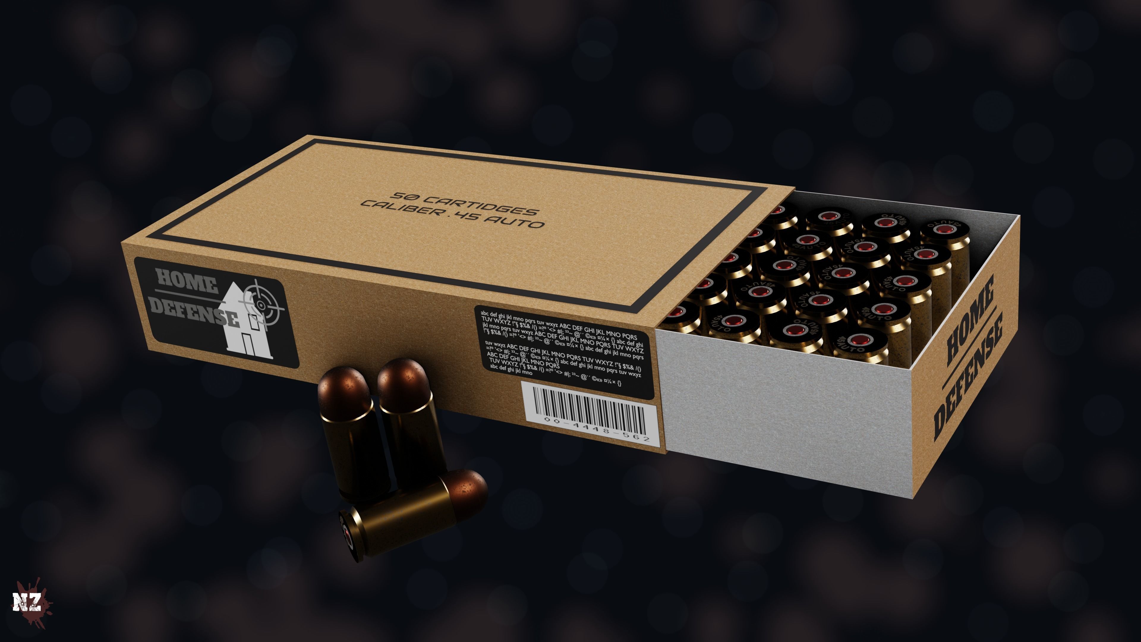 NZ Weapons Pack Vol01 Low-poly 3D model_12