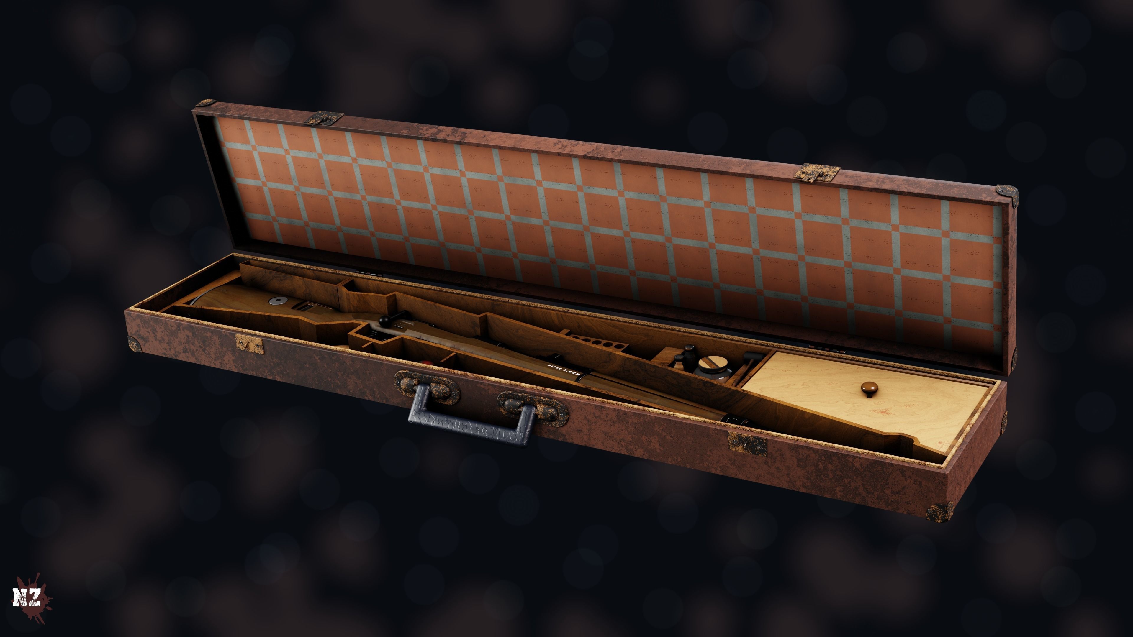 NZ Weapons Pack Vol01 Low-poly 3D model_10