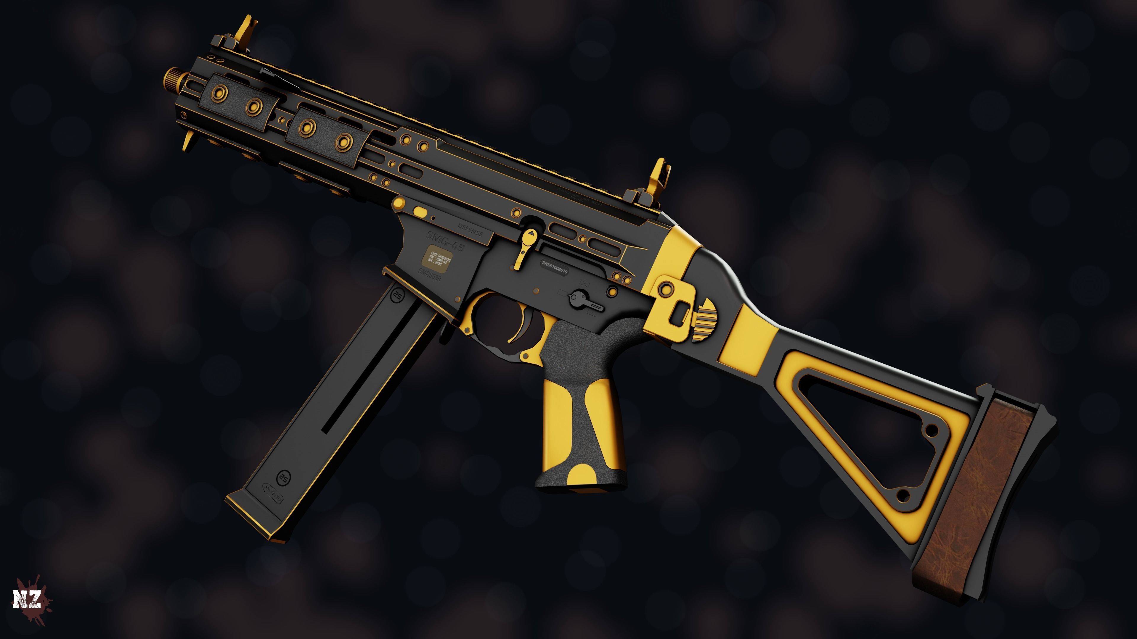NZ Weapons Pack Vol01 Low-poly 3D model_34