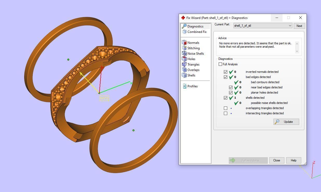 Wedding Ring 3D print mocel C30 3D print model_14