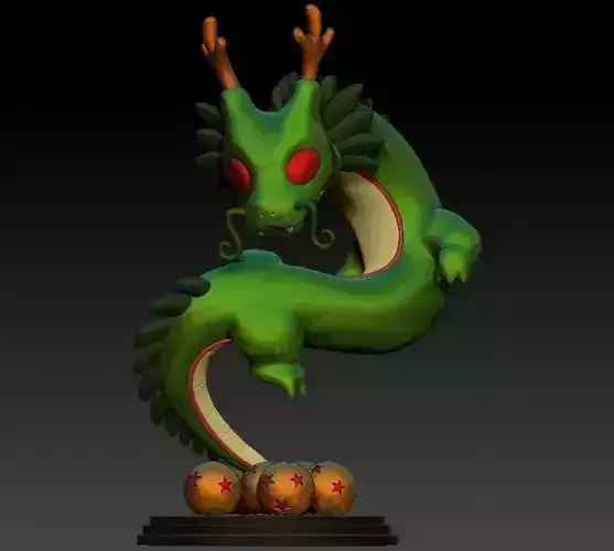 Shen long - Dragon ball - dragon shen long 3D print model