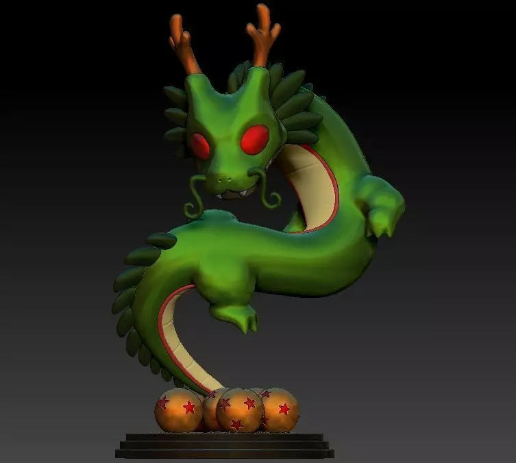 Shen long - Dragon ball - dragon shen long 3D print model_0