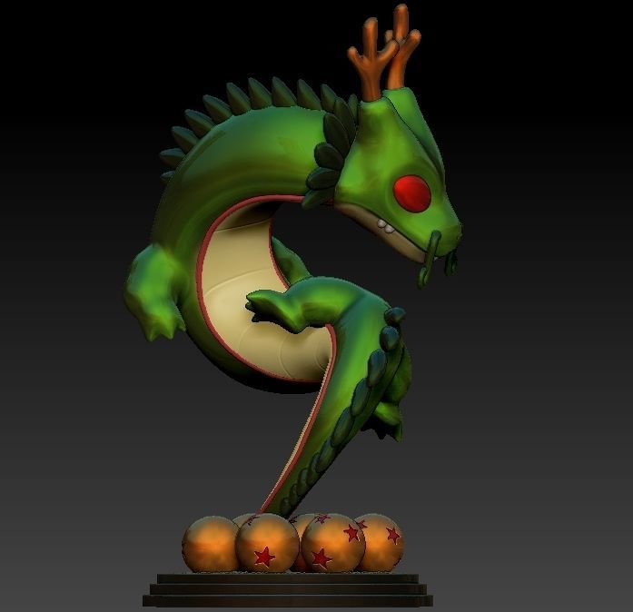 Shen long - Dragon ball - dragon shen long 3D print model_2
