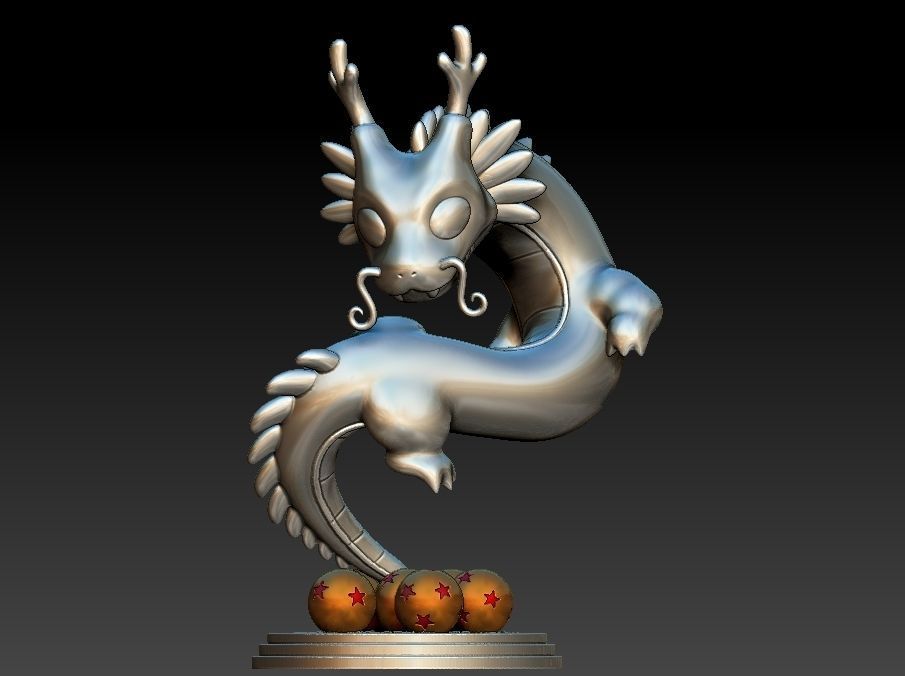 Shen long - Dragon ball - dragon shen long 3D print model_3