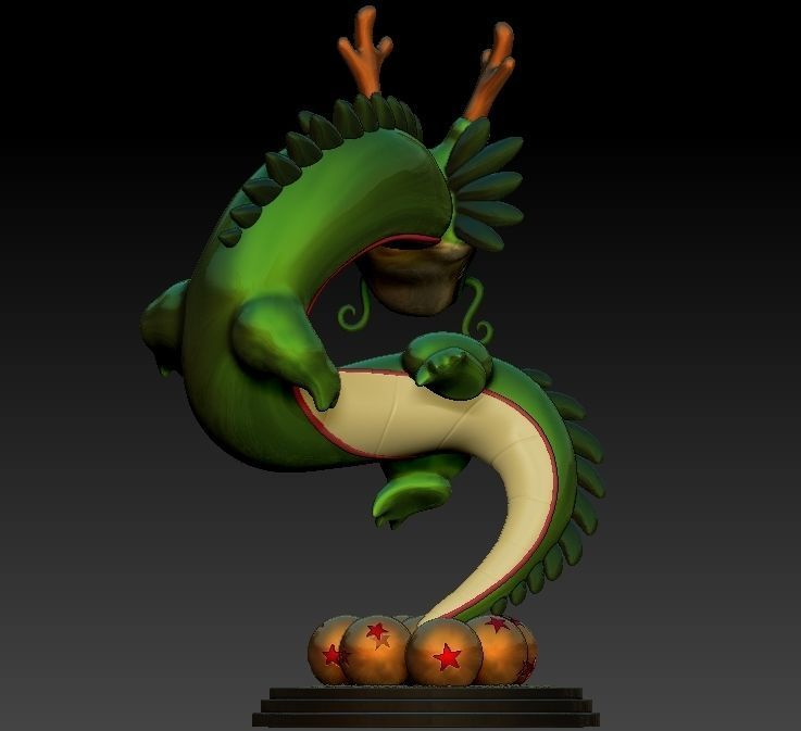 Shen long - Dragon ball - dragon shen long 3D print model_1