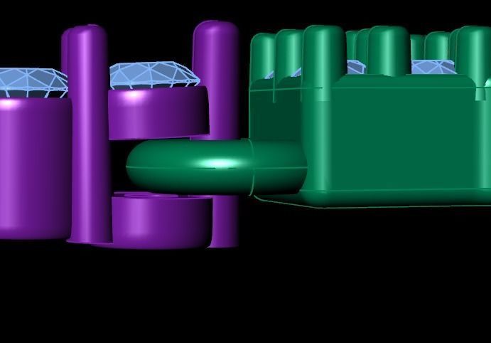 Praying Hand Cross Pendant 3D print model_20