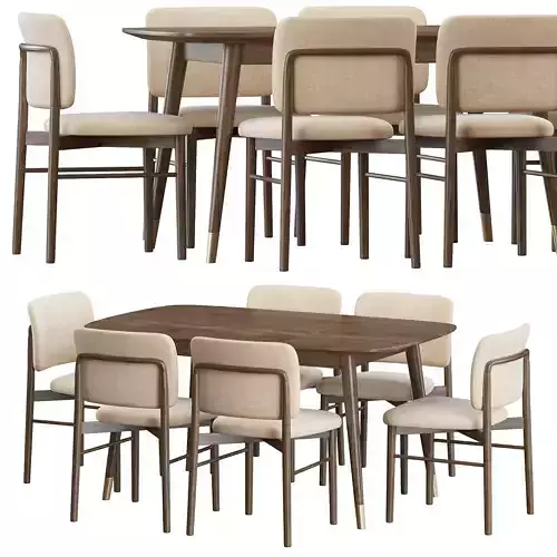 Alice Dining Chair and Clover Table