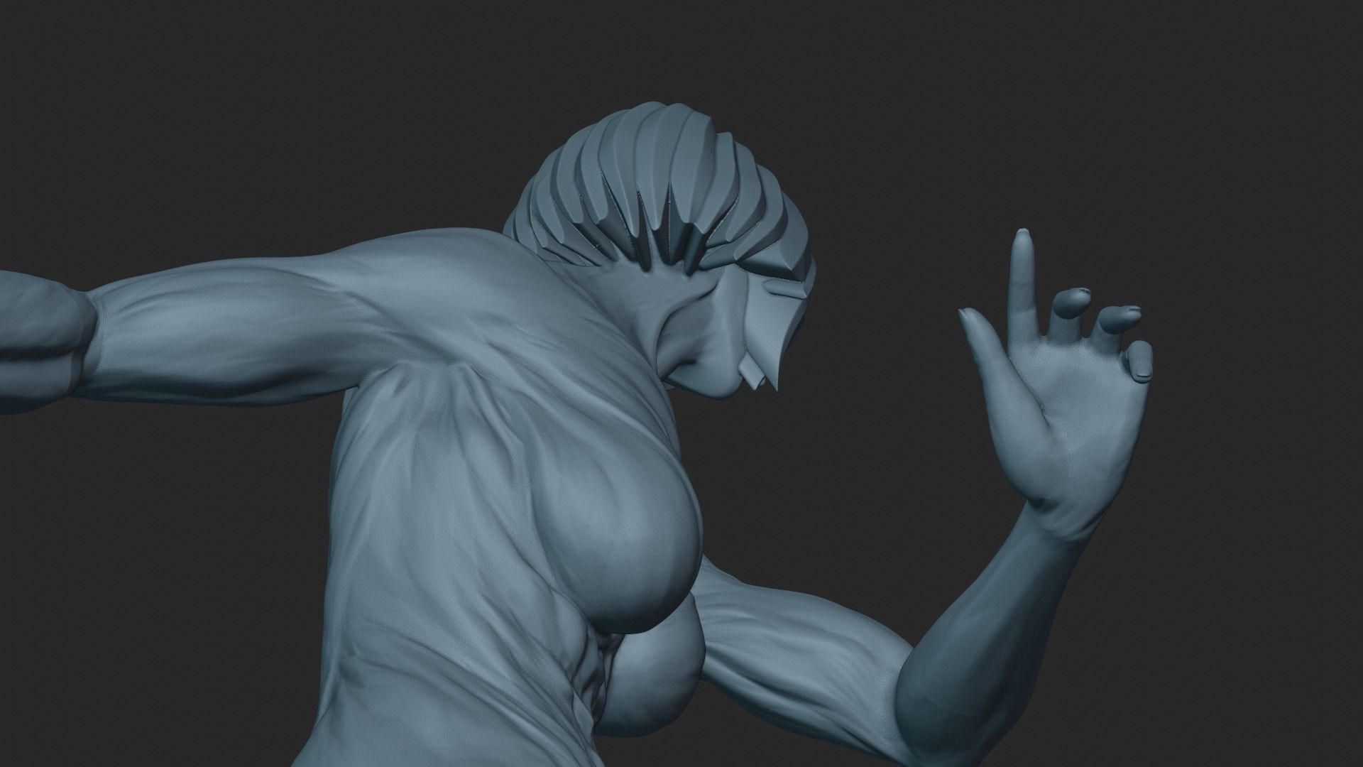 Female Titan 3D print model_4