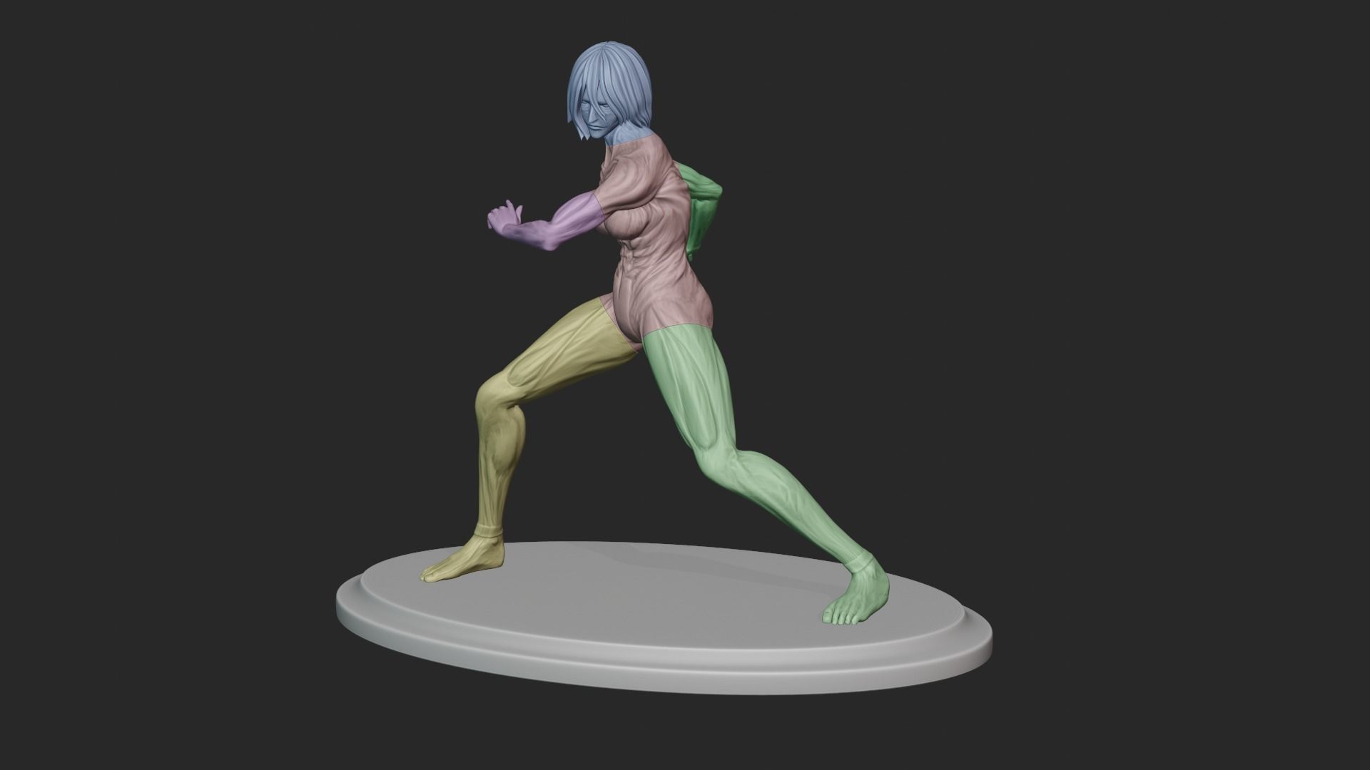 Female Titan 3D print model_7