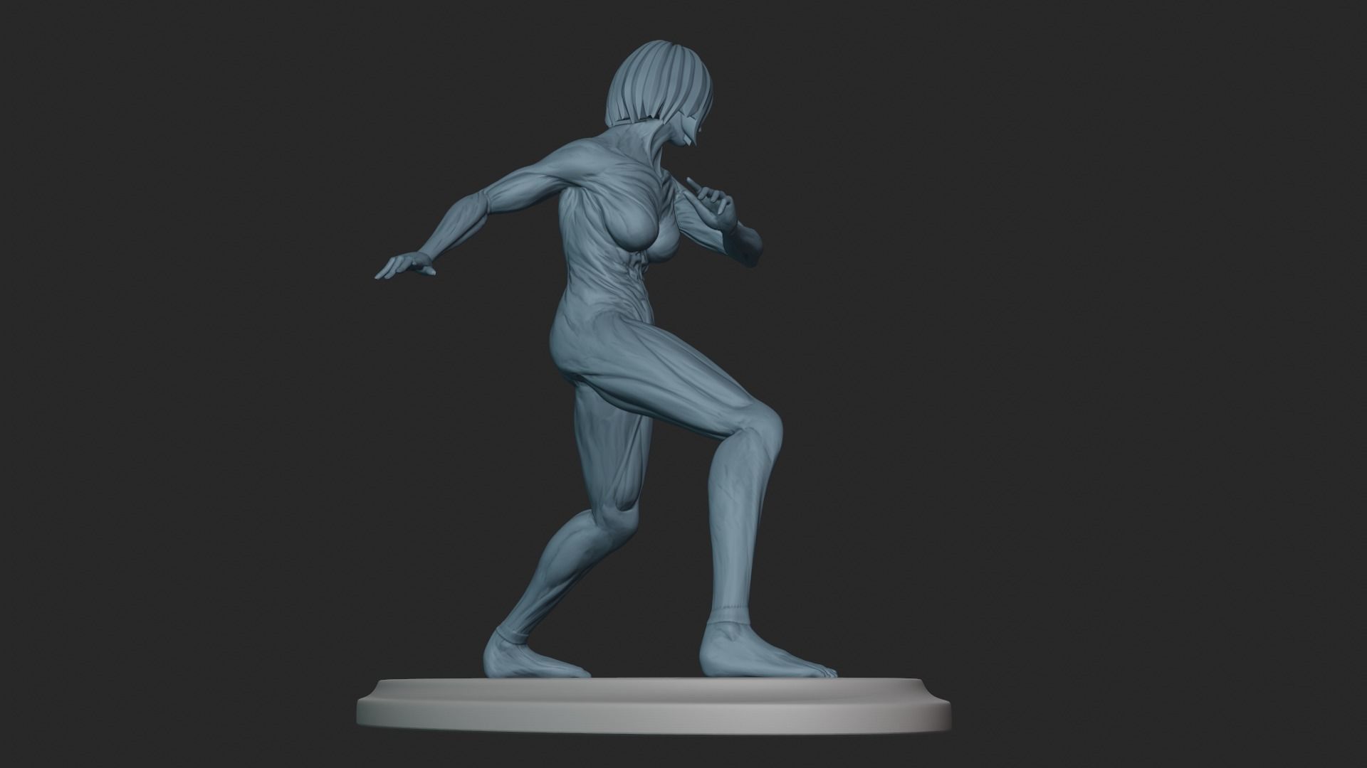 Female Titan 3D print model_6