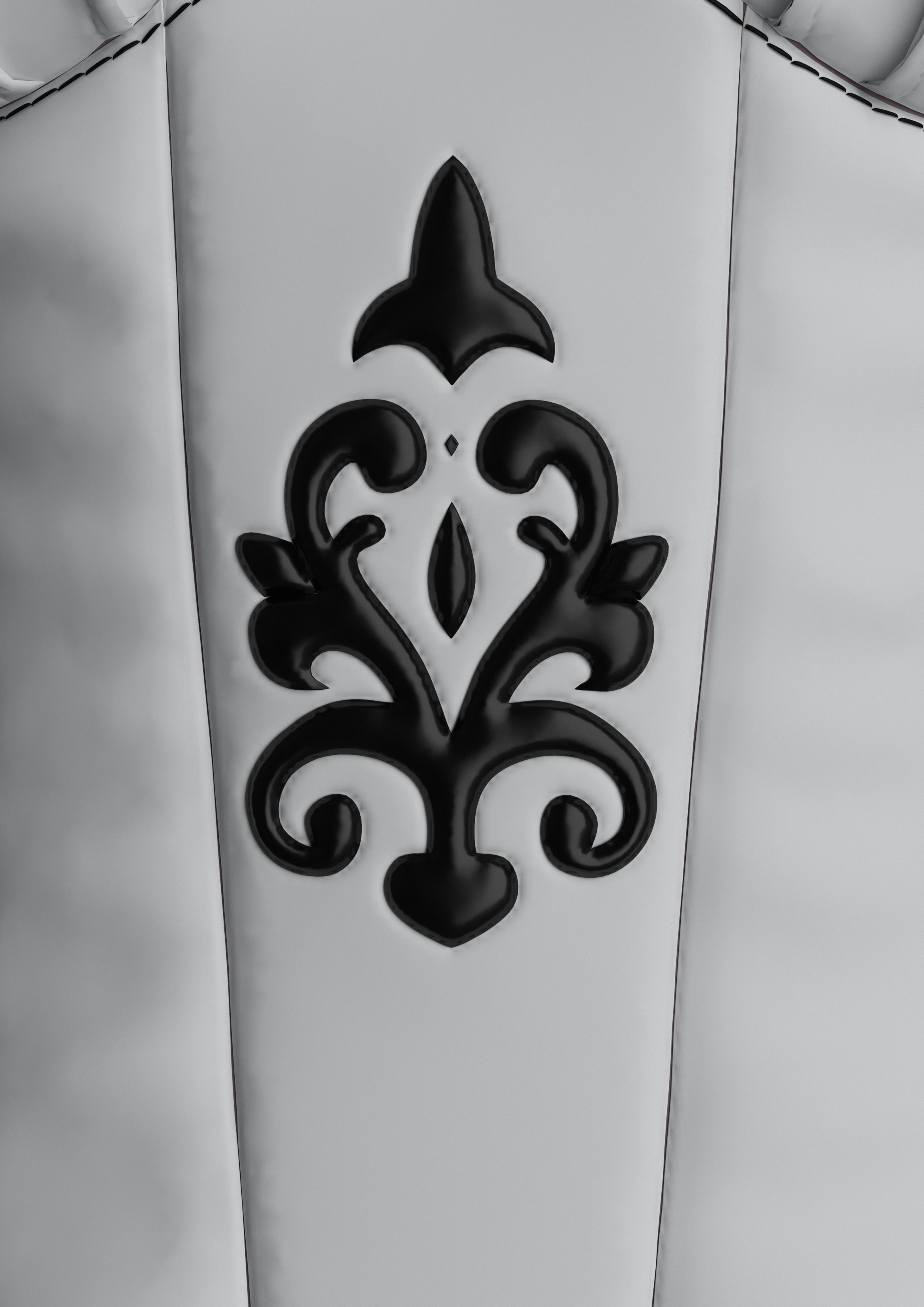 Female Corset Marvelous Designer  3D model_3