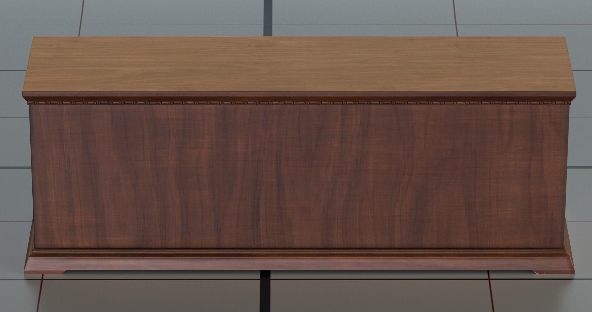 Dresser 1 PBR sideboard 3D model_4
