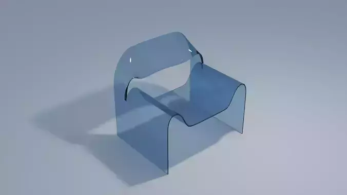 Ghost Chair Replica 4K 3D model