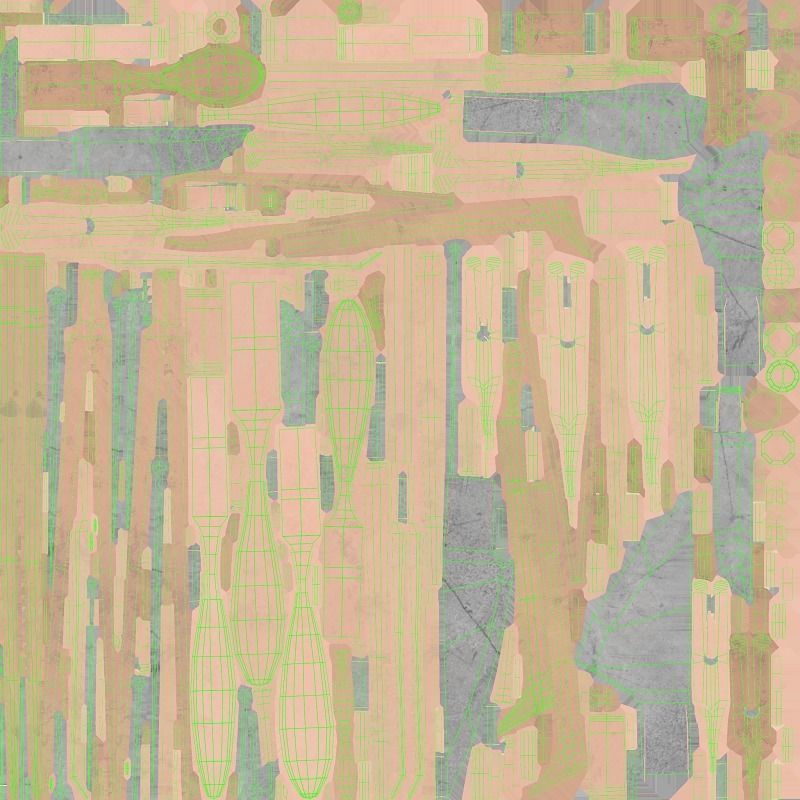 Roman medical instruments I Low-poly 3D model_8