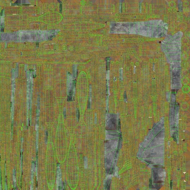 Roman medical instruments I Low-poly 3D model_9