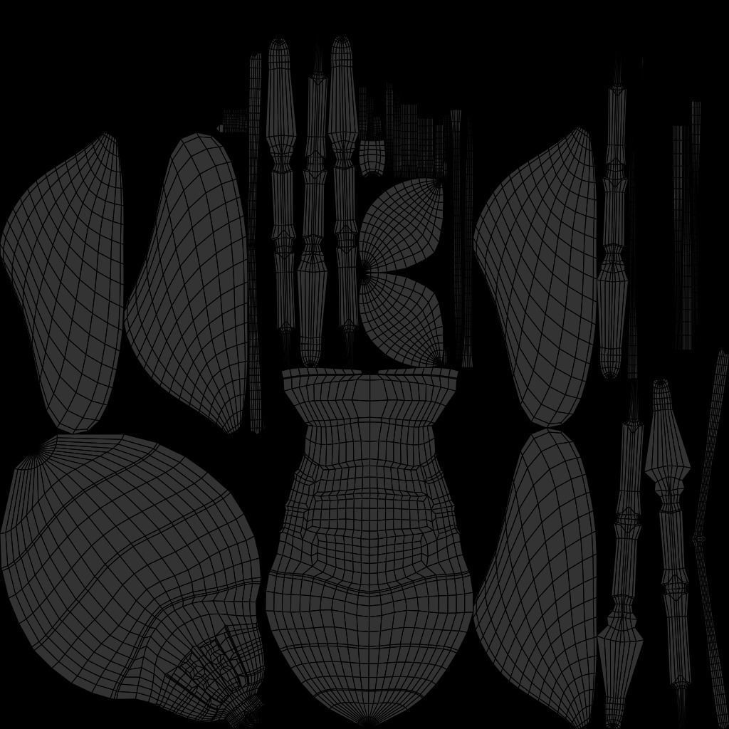 Flies for DAZ 3D model_8