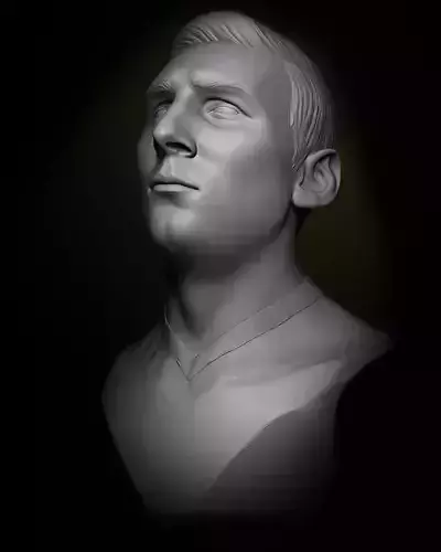 Messi 3D print model